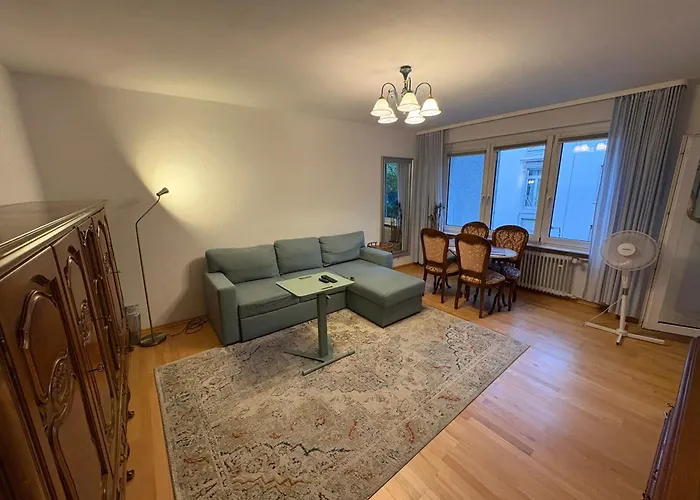 Business Flat Westend Nordend With Workspace Fast Wifi And Balcony Apartament